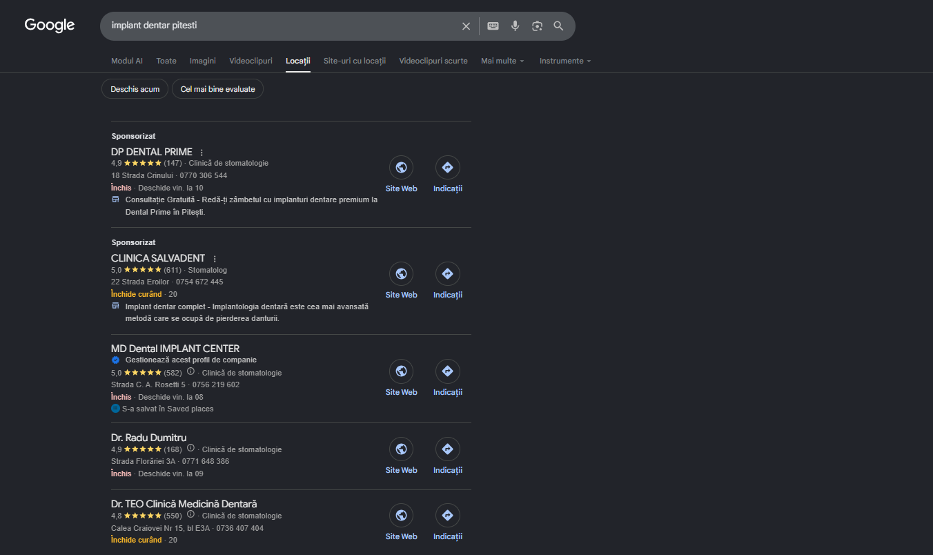 Proof GEO (Local SEO)
